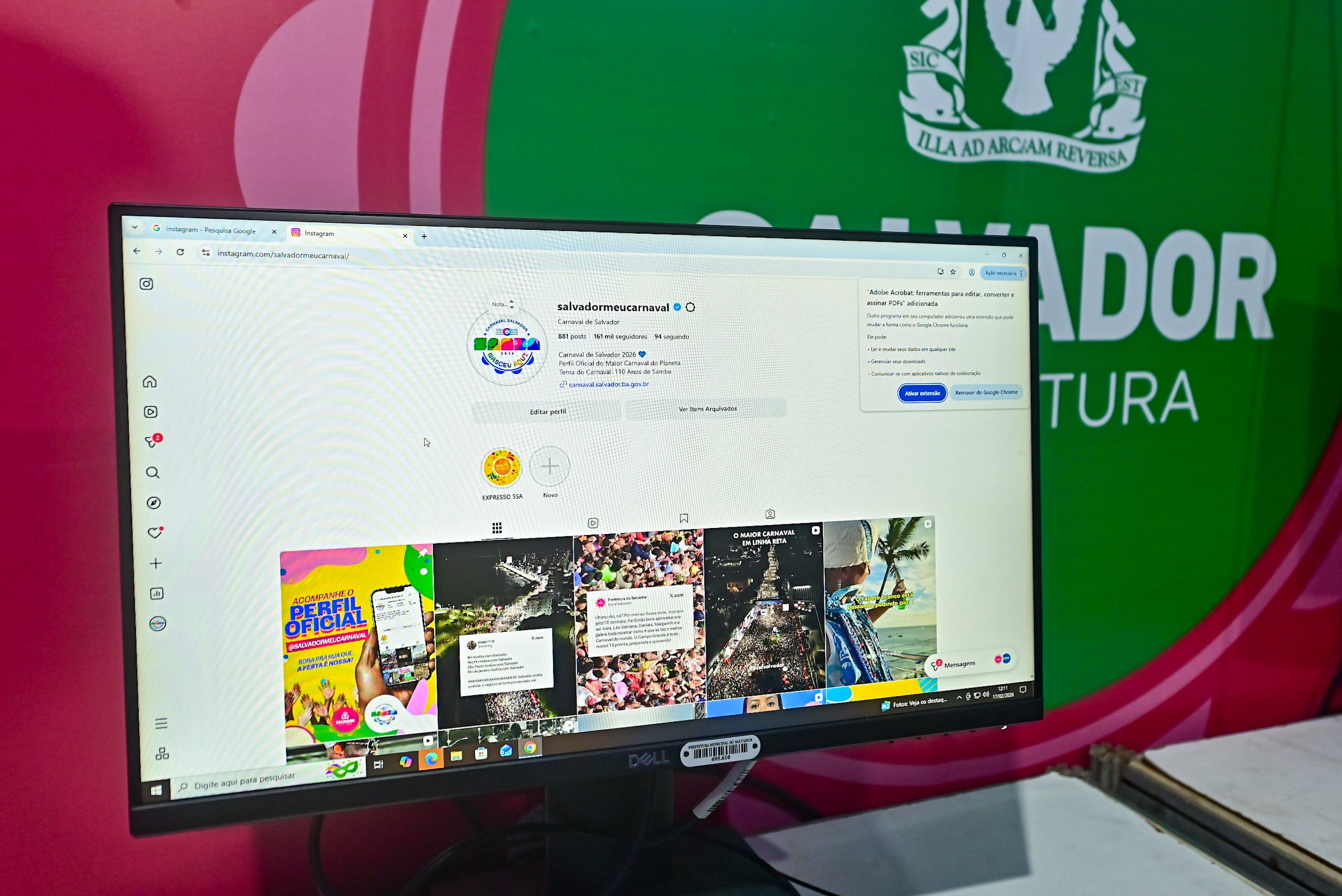 Redes da Prefeitura batem 39 milhões de visualizações e mostram força digital do Carnaval de Salvador