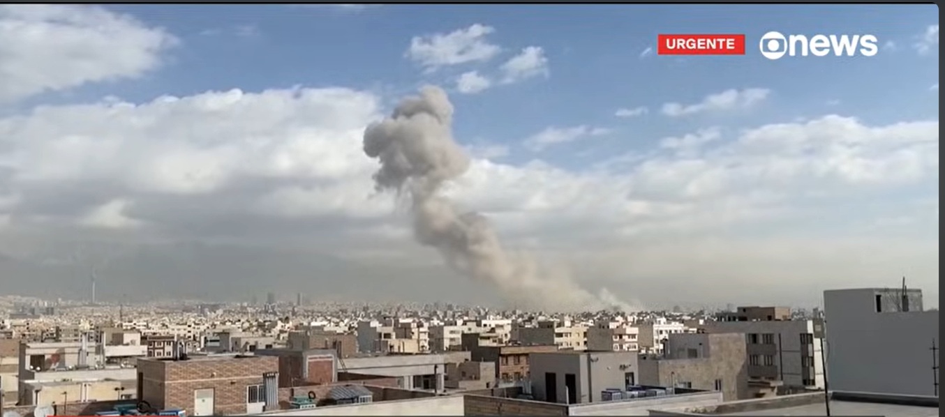 Conflito aumenta: Israel e EUA atacam Irã e explosões são registradas em território israelense