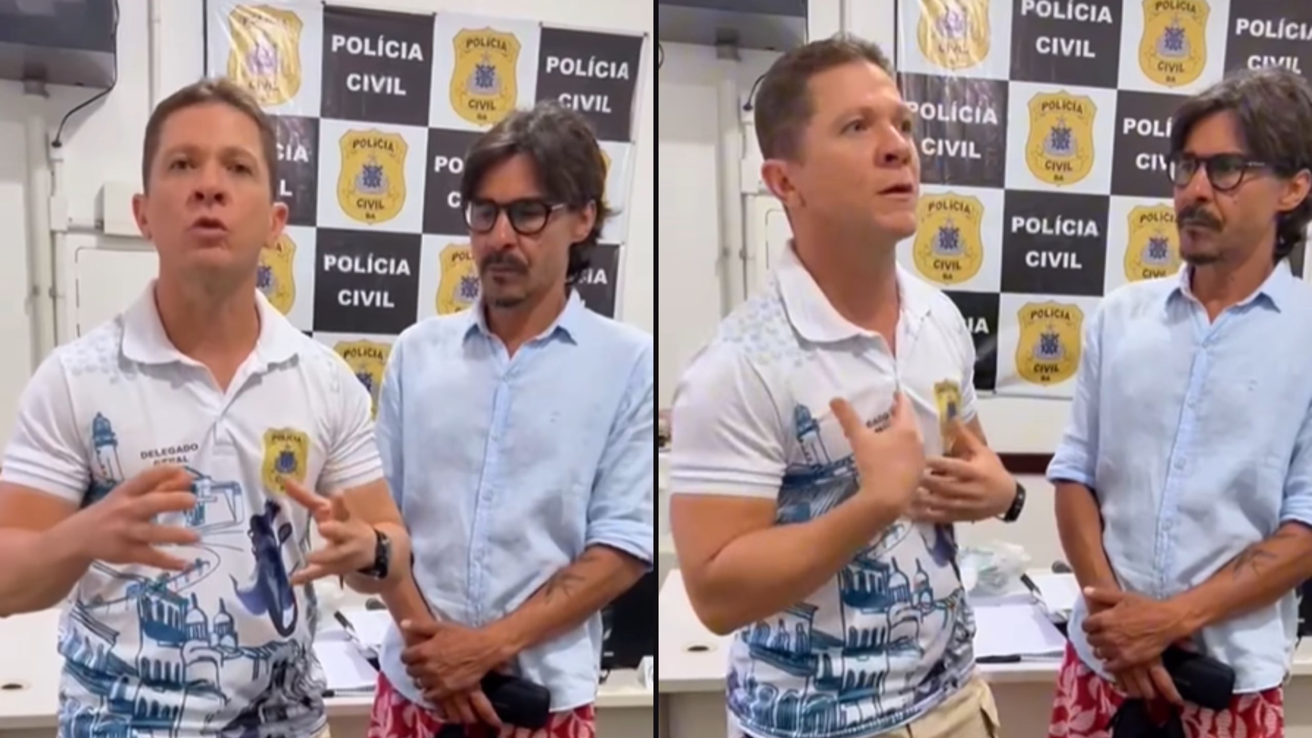 Após ser frutado na festa de Iemanjá, ator da Globo ganha apoio de delegado