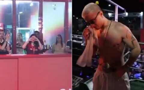 Imagem do post Cantor de pagode chora ao reencontrar namorada no Carnaval