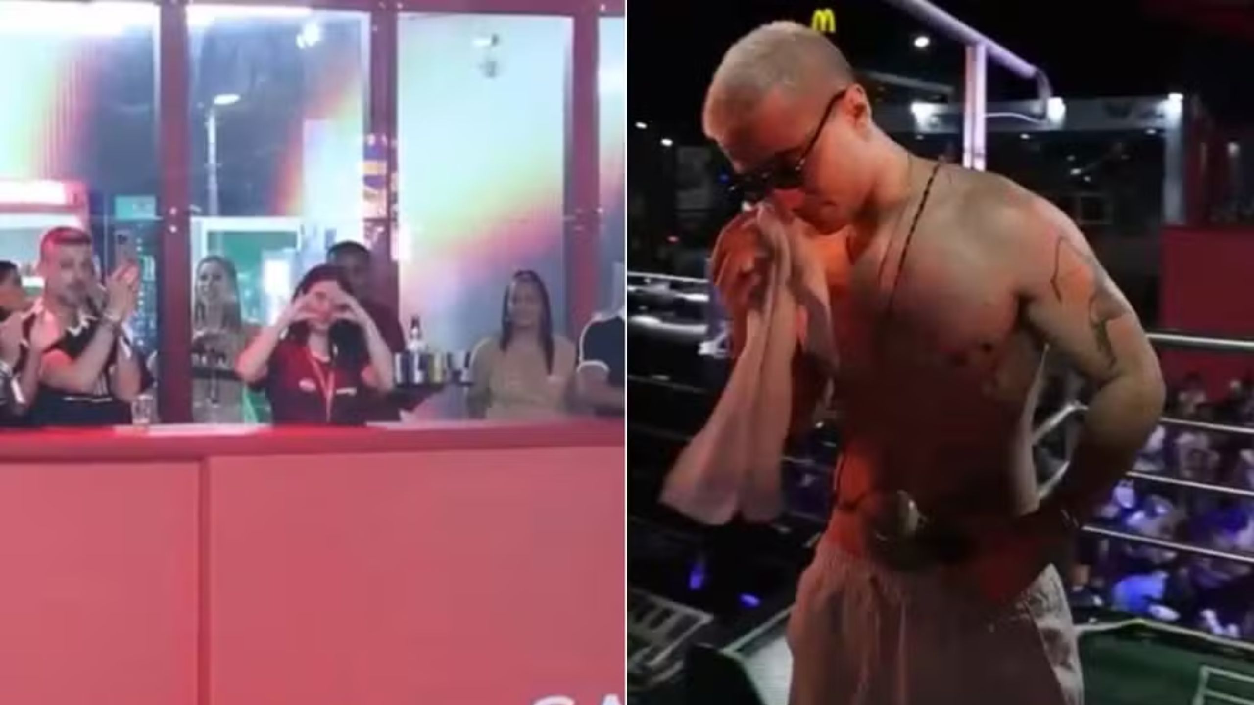 Cantor de pagode chora ao reencontrar namorada no Carnaval