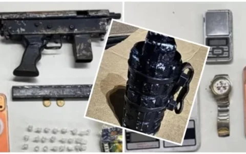 Imagem do post Granada do CV que seria lançada em policiais é desativada pela PM