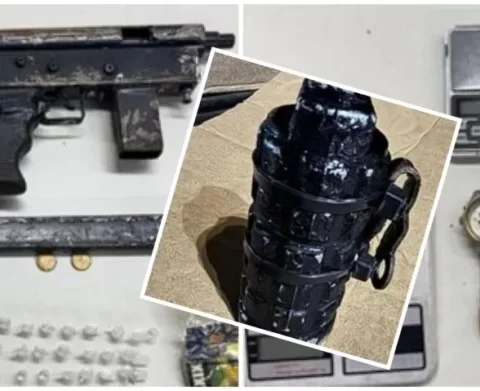 Imagem do post Granada do CV que seria lançada em policiais é desativada pela PM