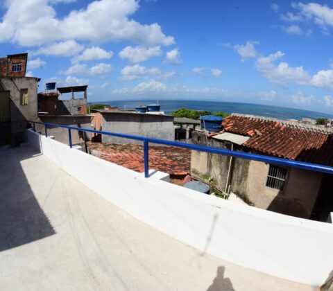 Imagem do post Prefeitura entrega nova contenção de encosta em Plataforma