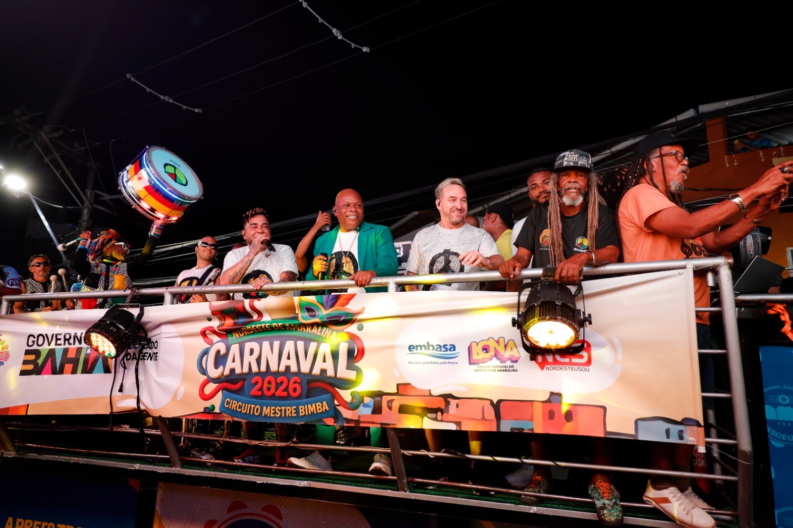 Com Olodum e apoio do Estado, Carnaval do Nordeste de Amaralina começa movimentando Salvador