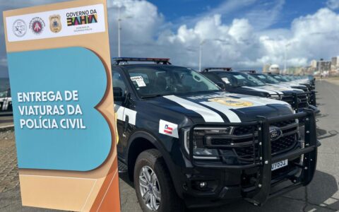 Imagem do post Bahia investe R$ 30,6 milhões em viaturas, drones e armamentos para reforçar a segurança