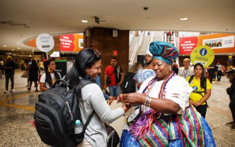 Imagem do post Com minitrio e baianas, Rodoviária de Salvador recebe turistas e prevê alta no fluxo
