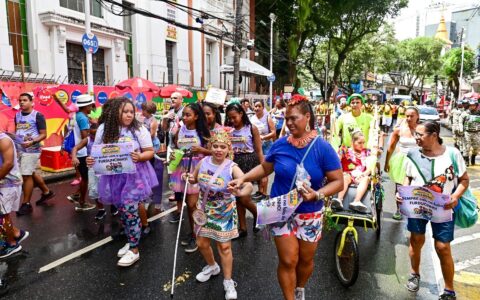 Imagem do post Primeiro bloco para pessoas com deficiência emociona e leva inclusão ao Carnaval de Salvador