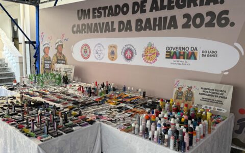 Imagem do post PM evita a entrada de quase 7 mil objetos proibidos nos portais