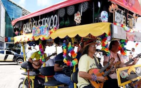 Imagem do post Maior cruzeiro da temporada chega a Salvador e passageiros são recebidos em clima de Carnaval