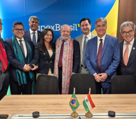 Imagem do post Com Lula, Jerônimo participa da abertura do Escritório ApexBrasil na Índia