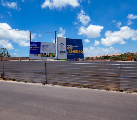 Imagem do post Nova USF de Jambeiro avança e amplia rede de saúde em Lauro de Freitas