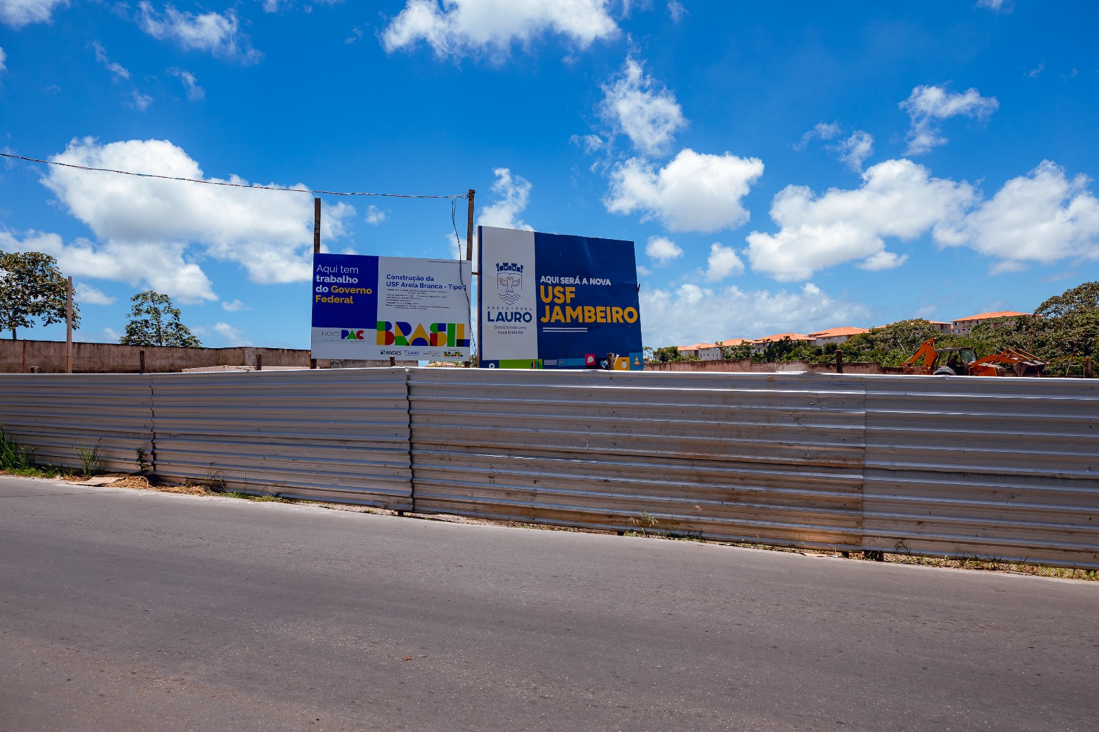 Nova USF de Jambeiro avança e amplia rede de saúde em Lauro de Freitas