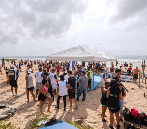 Imagem do post Chuvas suspendem evento “Vou à Praia” neste domingo (1º) em Lauro de Freitas
