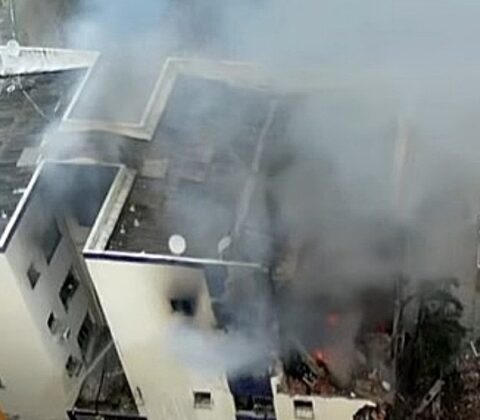 Imagem do post Codesal mobiliza equipes após explosão no Stiep; prédio tem estrutura comprometida