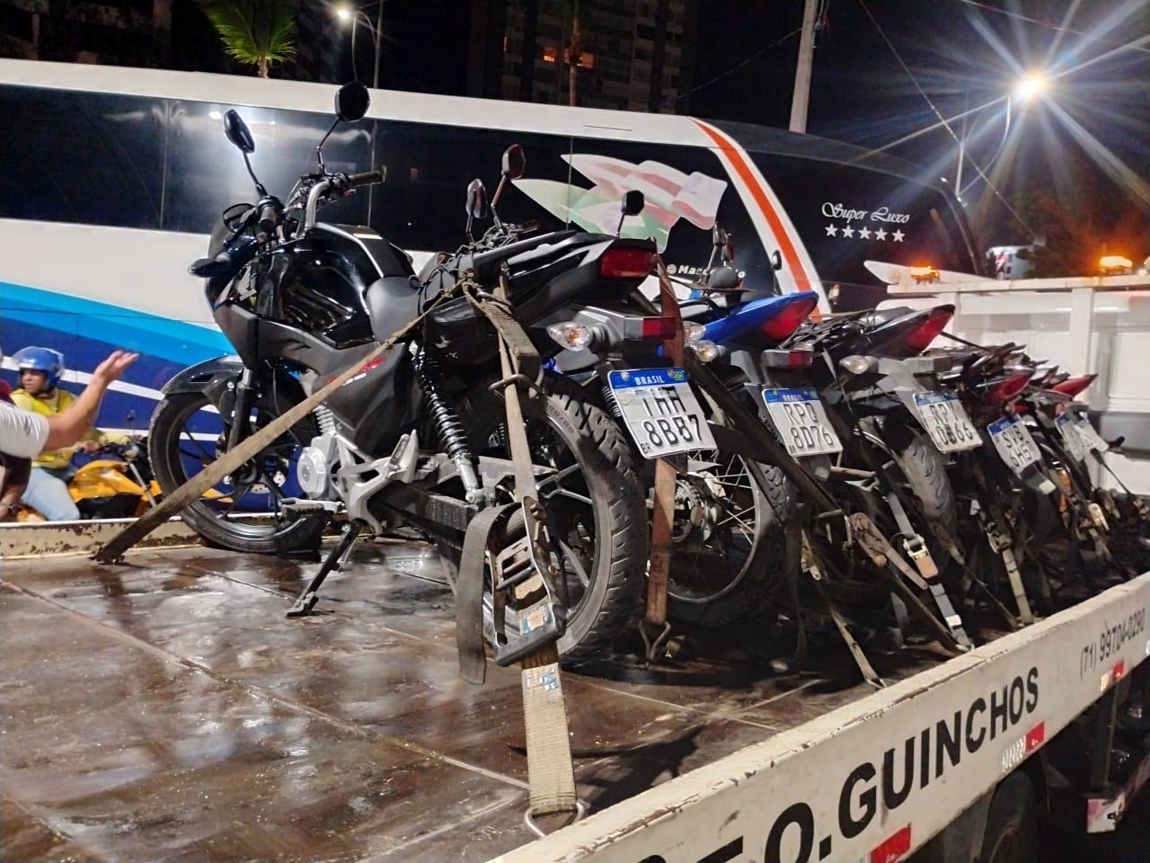 Semob registra recorde de apreensão de veículos em ação de combate ao transporte clandestino no Carnaval