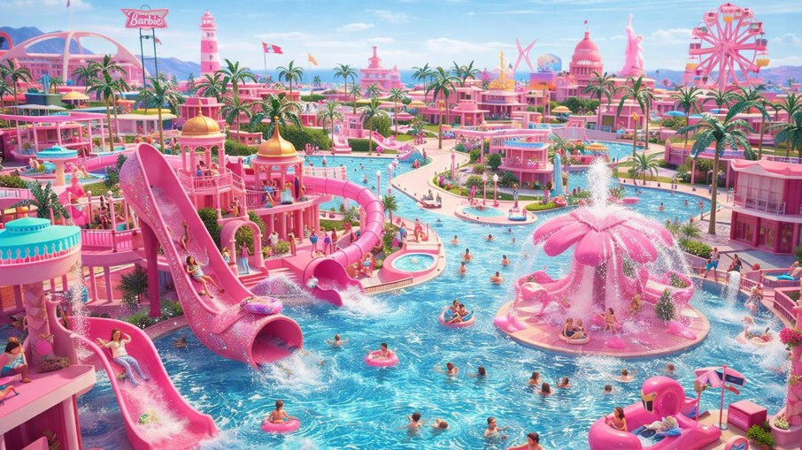 Parque aquático da Barbie? Mattel avança para abrir parque temático em Orlando