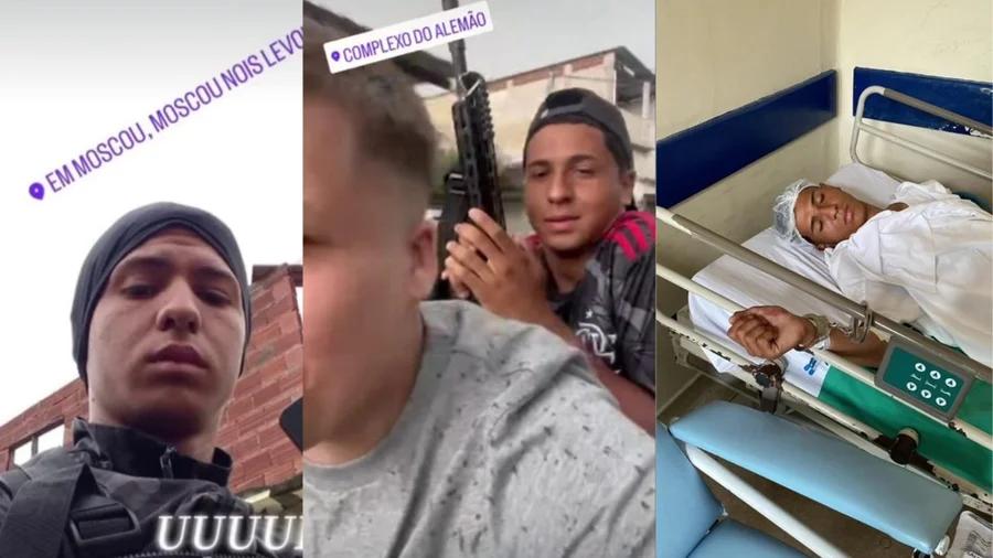 Gerente do tráfico do CV é preso dentro de avental e touca dentro de hospital