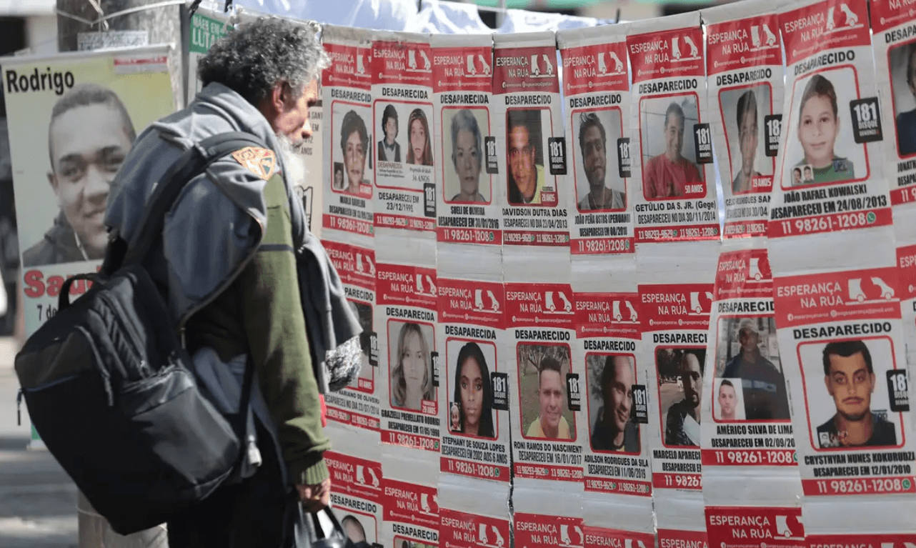 Brasil registra 4% mais desaparecimentos que em 2024