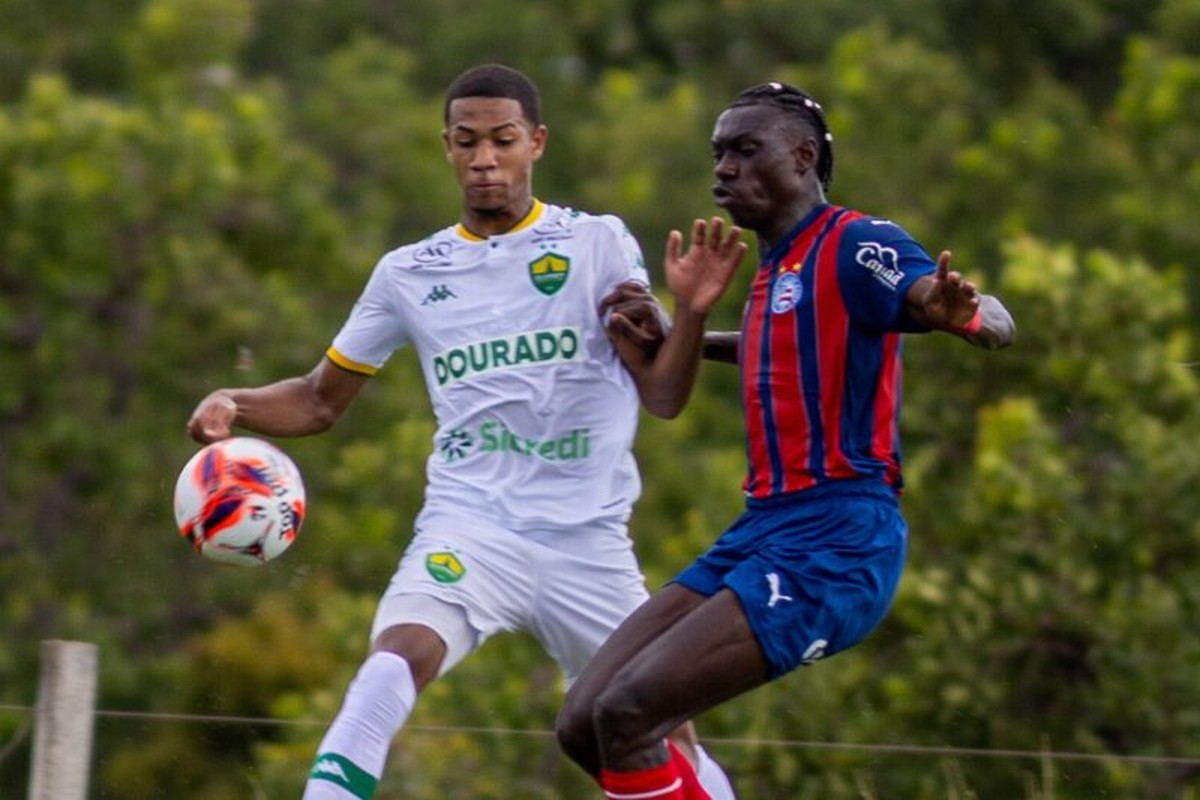 Com 12 desfalques, Bahia tropeça fora de casa e larga atrás no Brasileiro Sub-20
