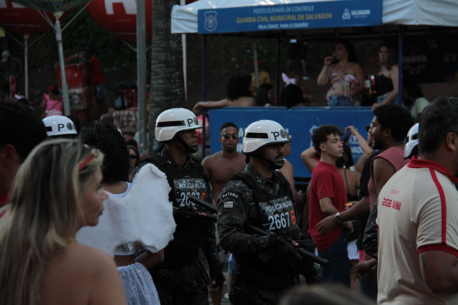 Baixo número de ocorrências e oito prisões são contabilizados no 4º dia do Carnaval