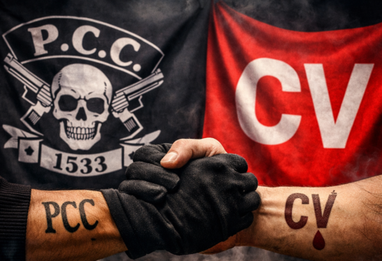 Mensagens apreendidas revelam possível aliança entre CV e PCC