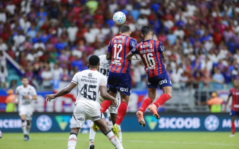 Imagem do post Ba-Vi repete roteiro: Bahia marca de cabeça e Vitória admite falha em lance treinado