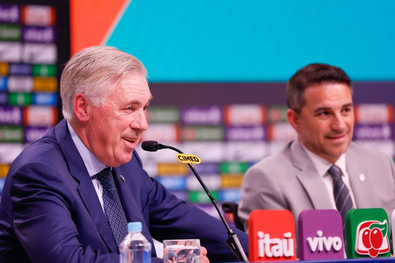 Imagem do post Próximo à Data Fifa, Carlo Ancelotti acompanhará jogo do Santos nesta semana