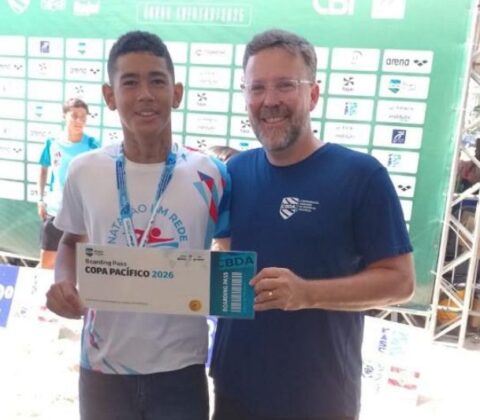 Imagem do post Promessa da natação baiana, Anderson Filho é ouro no Brasileiro e avança para competição internacional