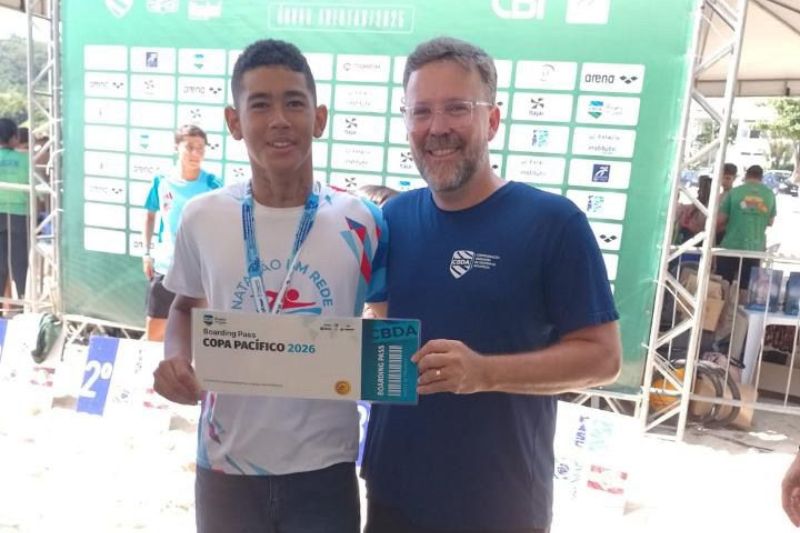 Promessa da natação baiana, Anderson Filho é ouro no Brasileiro e avança para competição internacional