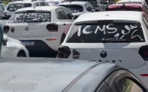 Imagem do post Motoristas por aplicativo e motoboys protestam contra alta dos combustíveis em Salvador