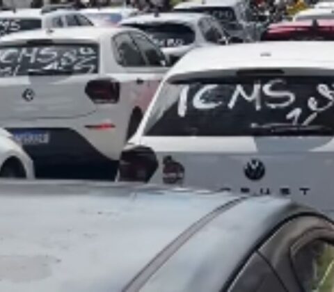 Imagem do post Motoristas por aplicativo e motoboys protestam contra alta dos combustíveis em Salvador