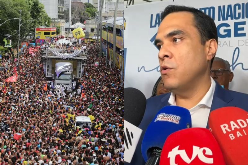 Carnaval de Salvador injetou R$ 8 bilhões na economia e bateu recordes no turismo, diz ministro