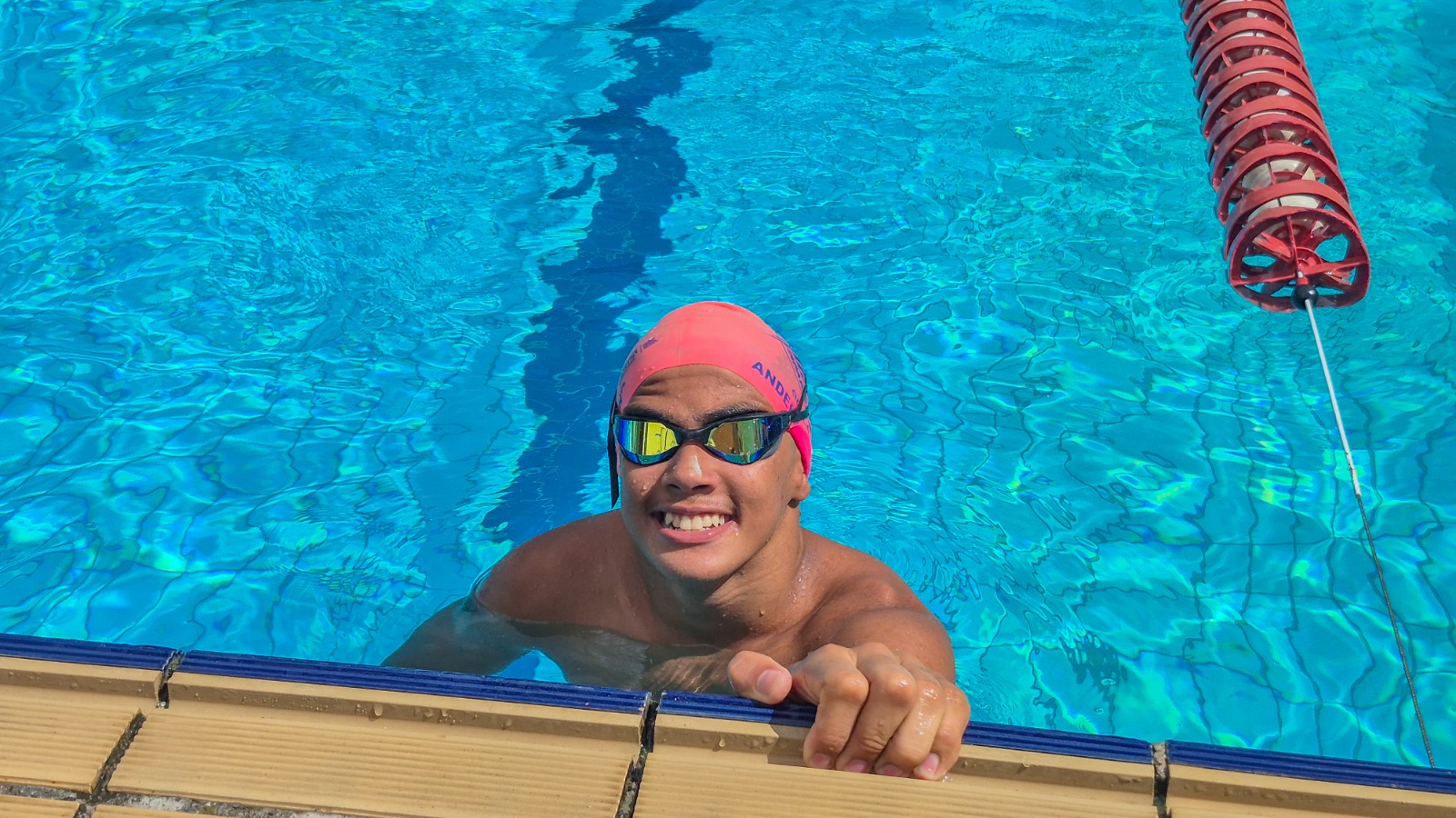 Promessa baiana de águas abertas, jovem de 12 anos disputa Brasileiro em busca de vaga internacional