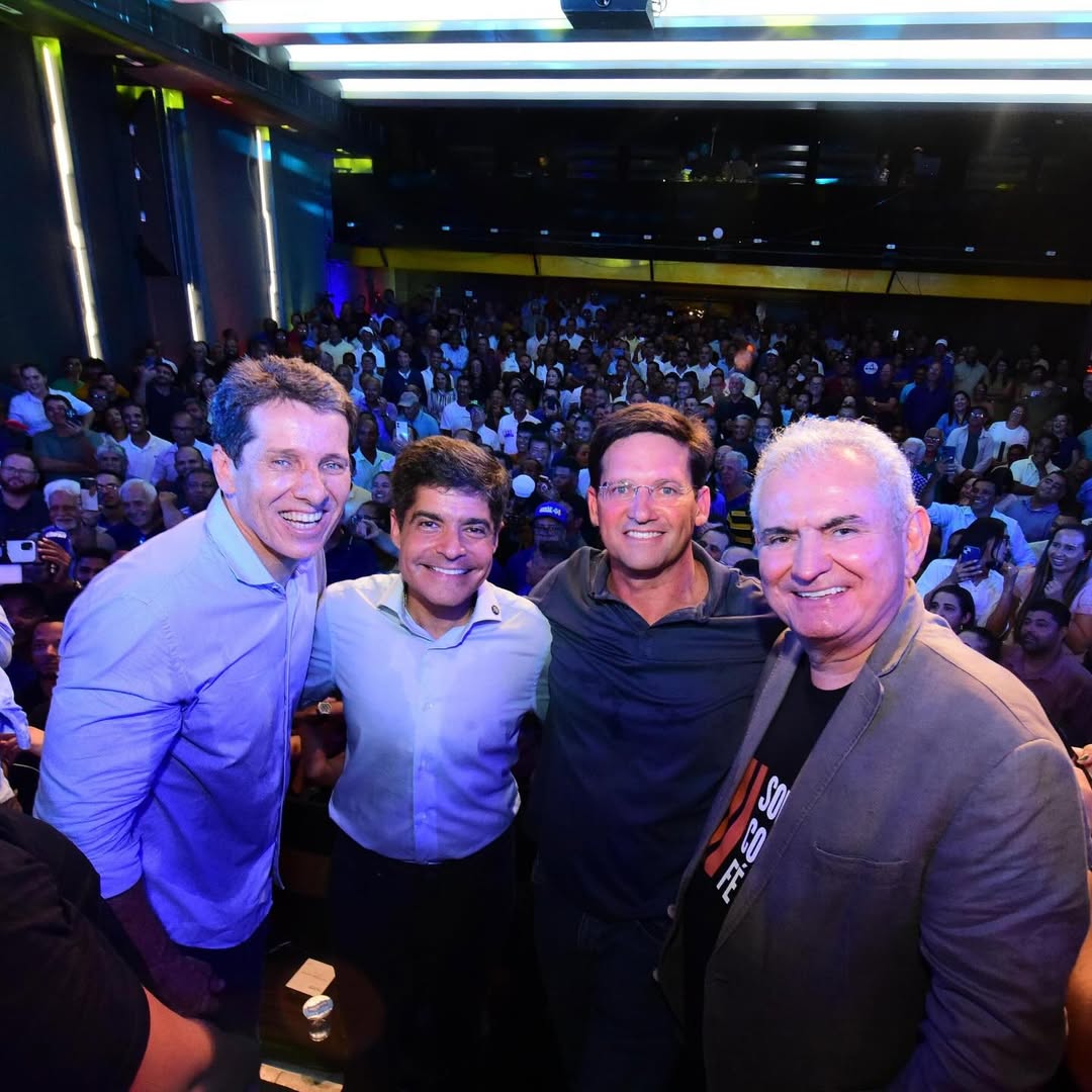 Climão! Aliados de Bolsonaro faltam a lançamento da chapa de ACM Neto