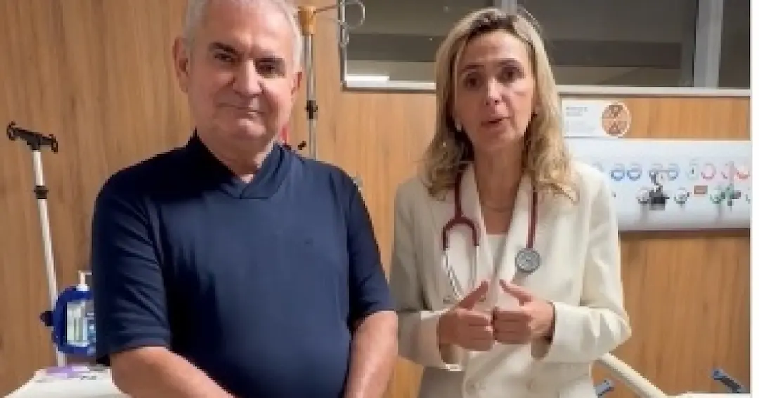 Susto! Angelo Coronel passa por procedimento cardíaco