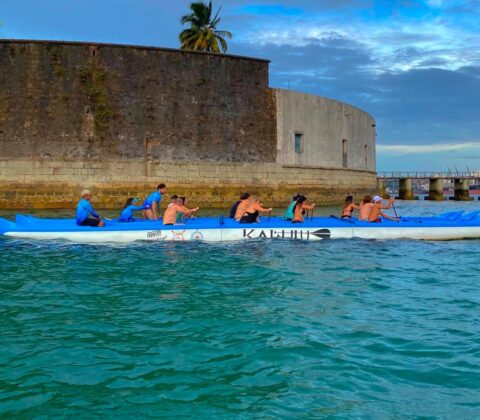 Imagem do post Canoagem havaiana vira febre nas orlas de Salvador