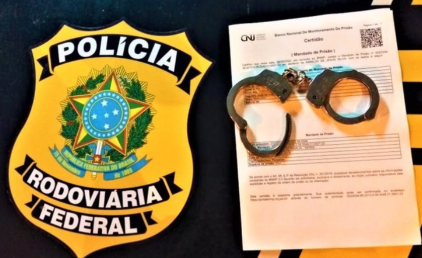 PRF prende homem por dívida de pensão alimentícia na BR-116