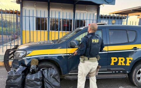 Imagem do post Fuga termina em acidente e apreensão de 30 kg de maconha