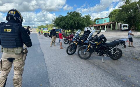 Imagem do post PRF apreende mais de 50 motos em operação na Bahia e reforça fiscalização nas rodovias