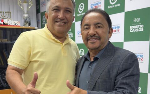 Imagem do post Roberto Carlos recebe prefeito de Remanso e articula novos investimentos para o município