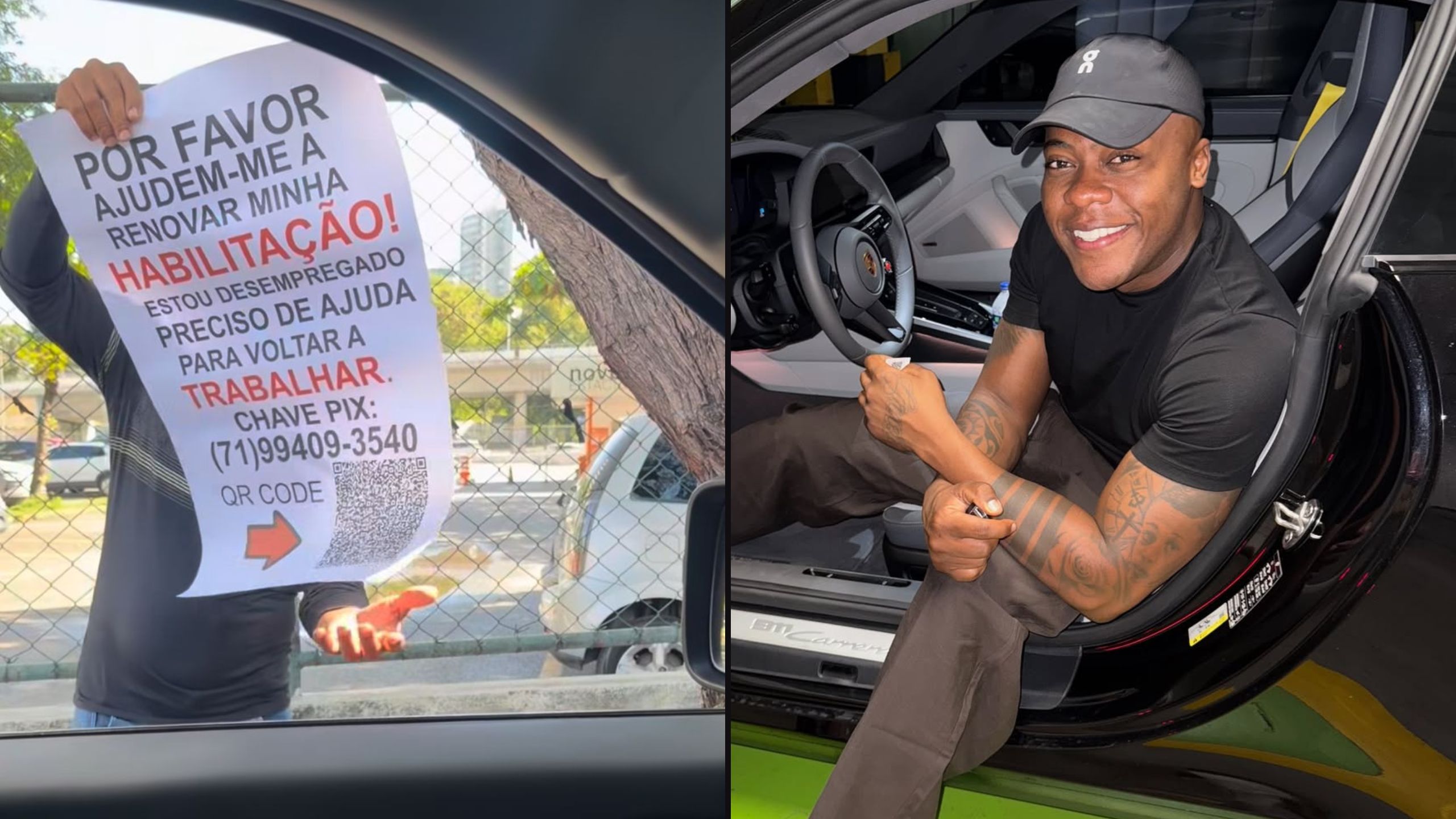 Vítima de suposto golpe, Escandurras revela que doa R$ 40 mil por mês