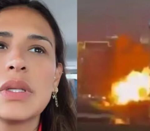 Imagem do post Terror em Dubai! Simone Mendes diz que hotel onde estava foi atingido por míssil