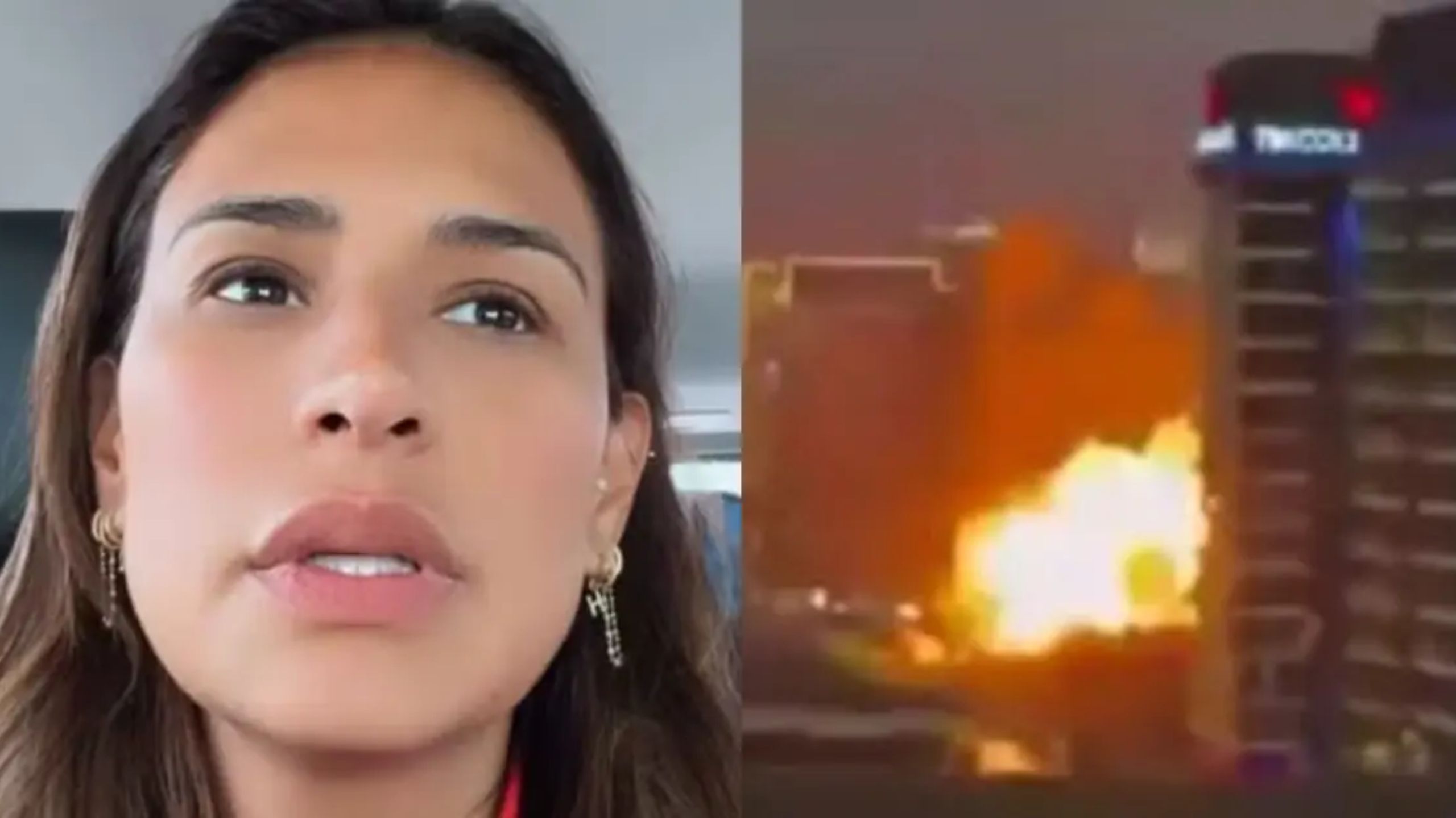 Terror em Dubai! Simone Mendes diz que hotel onde estava foi atingido por míssil