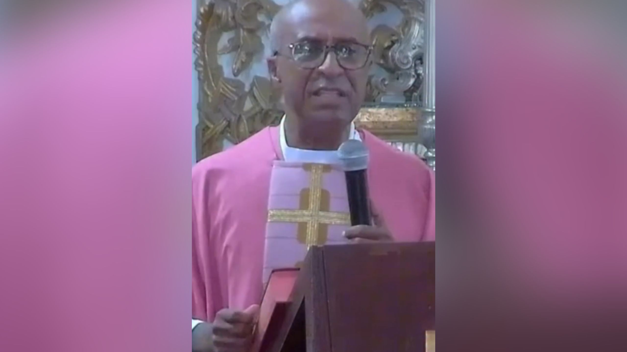 Vídeo: padre afirma que não discrimina ninguém na Basílica do Bonfim