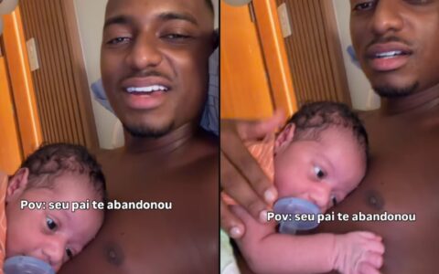 Imagem do post Vídeo: pai de recém-nascido, blogueiro baiano revela que foi abandonado pelo pai