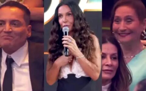 Imagem do post Vídeo: Ivete Sangalo alfineta Leo Dias e Sonia Abrão em premiação da Globo