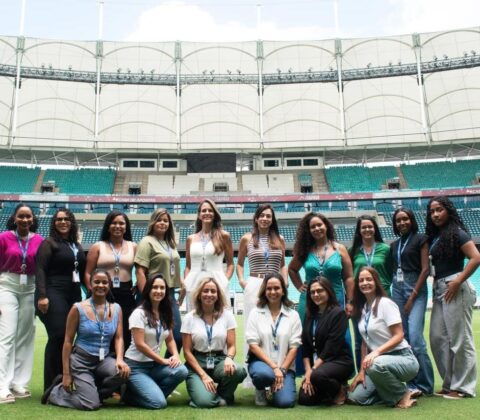 Imagem do post Mulheres ganham protagonismo na Arena Fonte Nova antes da Copa do Mundo Feminina 2027