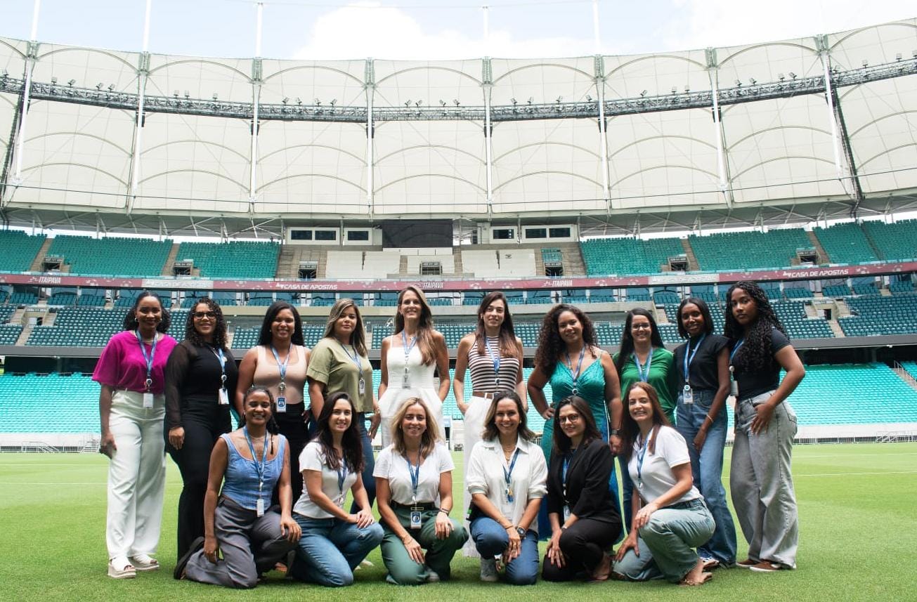 Mulheres ganham protagonismo na Arena Fonte Nova antes da Copa do Mundo Feminina 2027
