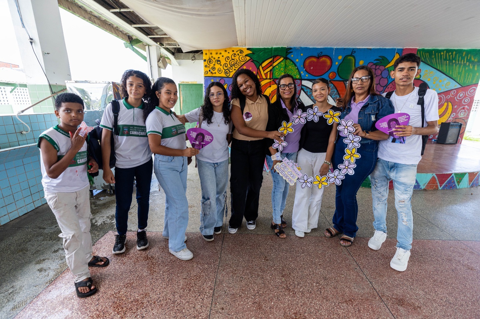 Projeto da Prefeitura leva debate sobre violência contra a mulher a escola de Camaçari